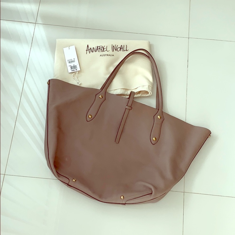 Annabel Ingall oversized leather tote